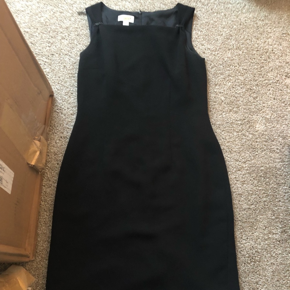 Size 4 Midi Talbots Dress With Sparkle on Straps
